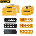 Stackable DEWALT Drill Parts Storage Box for Tool Organization