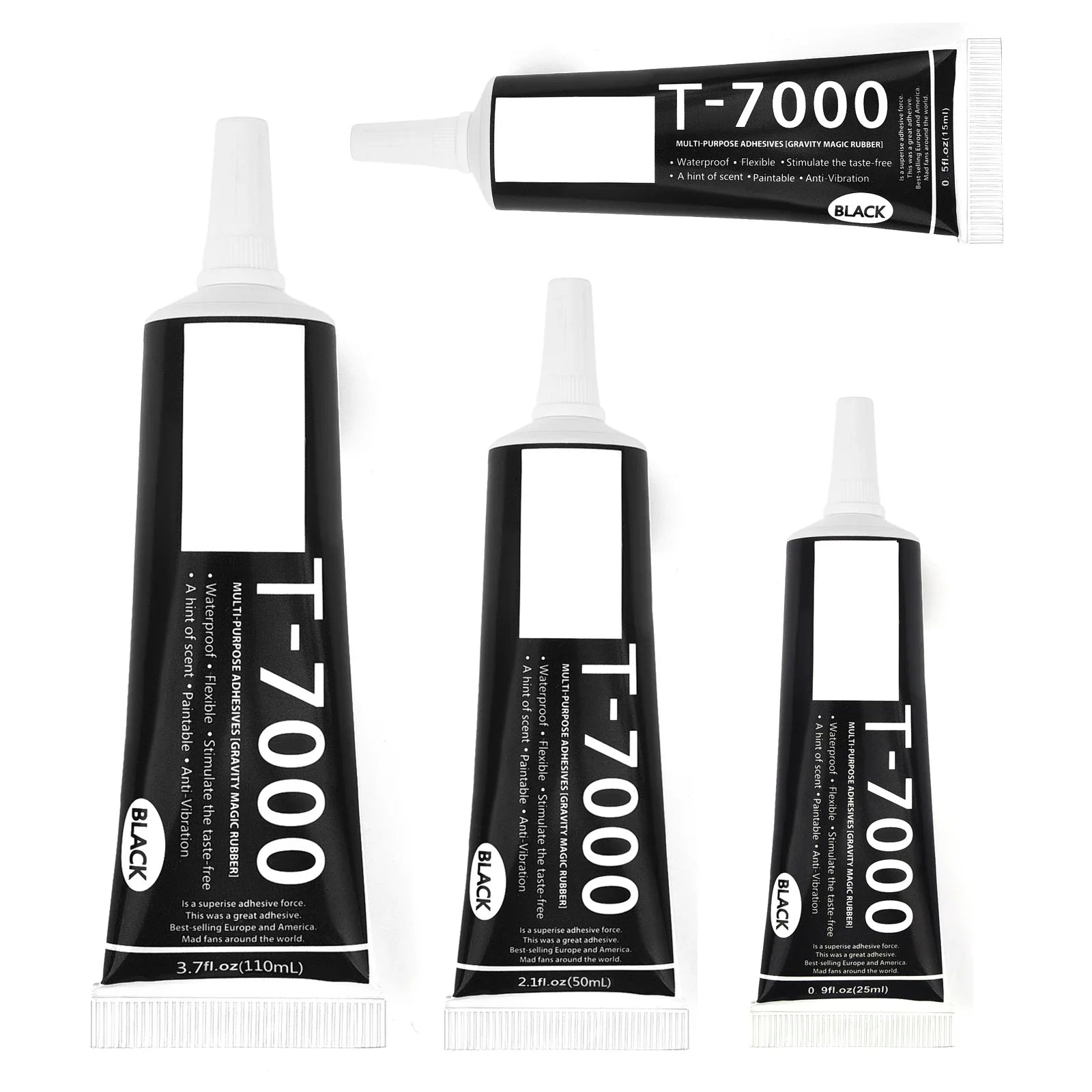 T7000 Black Adhesive: Strong Repair Glue for Electronics  ourlum.com   