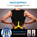 Men Sweat Vest Fitness Sauna Suit Slimming Body Shaper