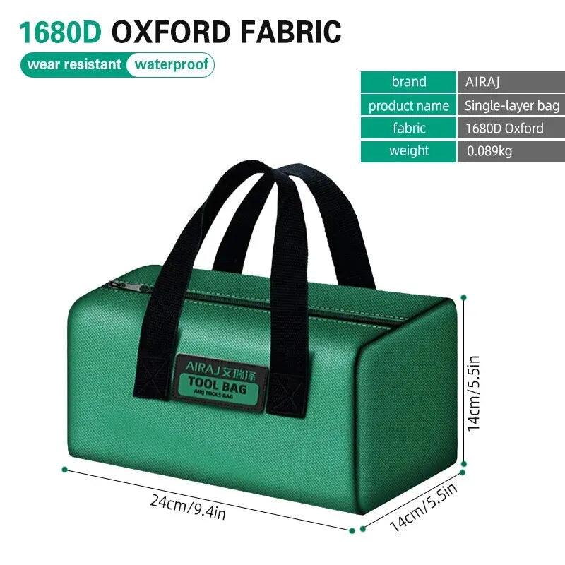 AIRAJ Electrician Bag: Versatile Oxford Storage for Tools  ourlum.com Electrician bag  