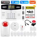 Smart WiFi GSM Alarm System with Remote Access LCD Display