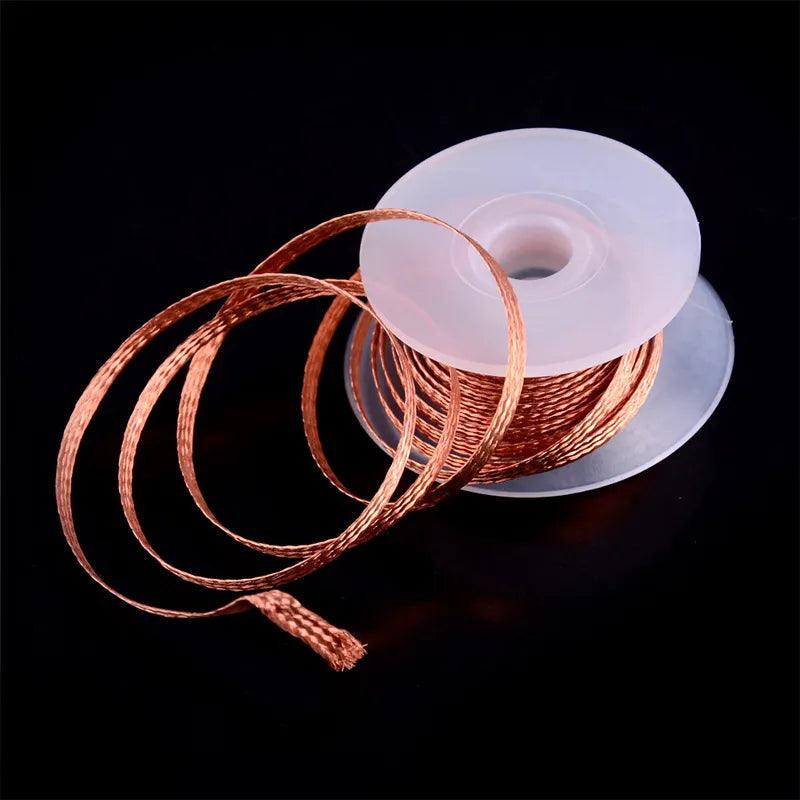 Solder Wick Braid Tape Copper Solder Wire Removal Tool: Efficient, High-Quality Repair Aid  ourlum.com   