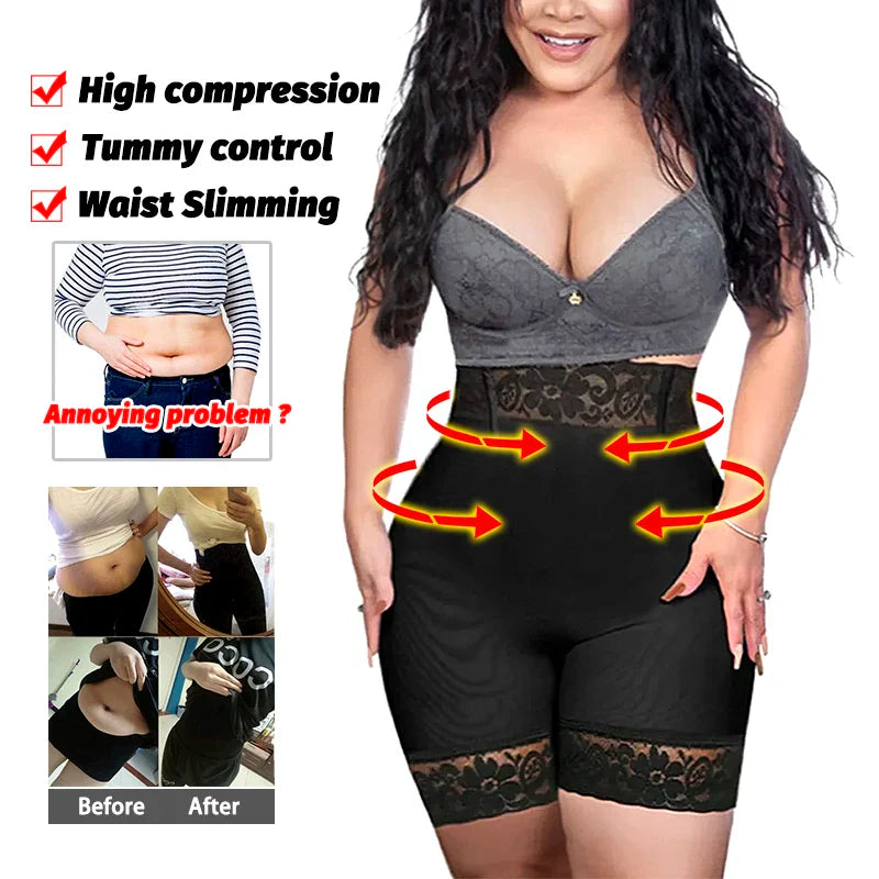 Colombian High Waist Butt Lifter Shapewear for Tummy Control and Curves