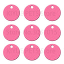 Wholesale 100Pcs Personalized Engraving Dog ID Tags Aluminum