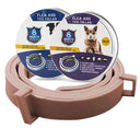 Adjustable Flea & Tick Prevention Pet Collar for Dogs & Cats  ourlum.com coffee box 1pc 38cm for cats 1pc 