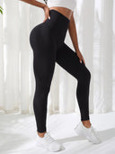 High Waist Seamless Leggings for Women - Stretchy Yoga and Gym Fitness Pants