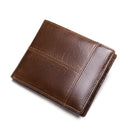 WESTAL Genuine Leather Wallet with Coin Purse RFID Men