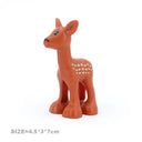 Big Farm Animals Building Blocks Set: Creative Educational Toy Blocks  ourlum.com Little sika deer  