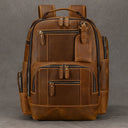 Hot Multifunction Fashion Men Backpack Large Leather Daypack