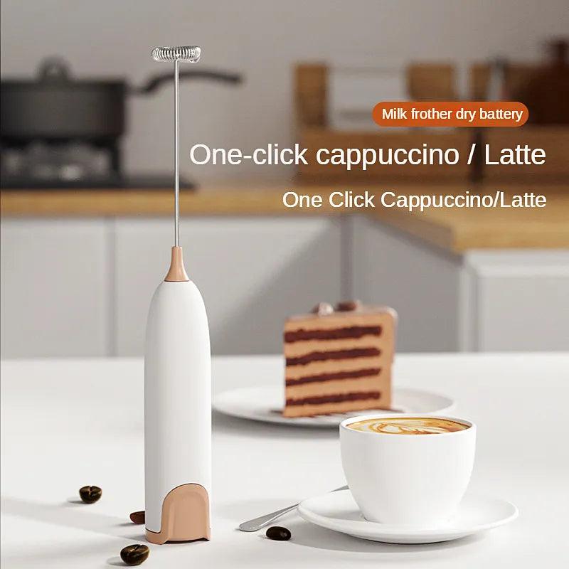 Mini Milk Frother: Effortless Foam Creation for Lattes & More  ourlum.com   