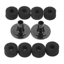 8 Pcs Cymbal Stand Felt Washer Plastic Drum Cymbal Sleeves