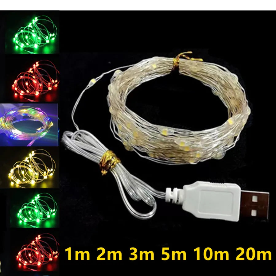 USB Fairy Lights: Create Magic with Waterproof LED String Lights  ourlum.com   