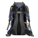 50L Hiking Backpack Waterproof Camping Pack with Shoe Compartment