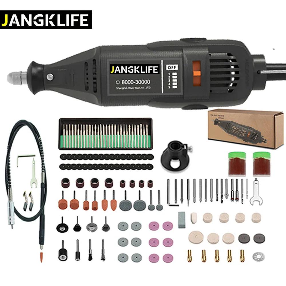 Electric Mini Engraver Polisher Kit: Professional Grade Power Tool Set  ourlum.com   