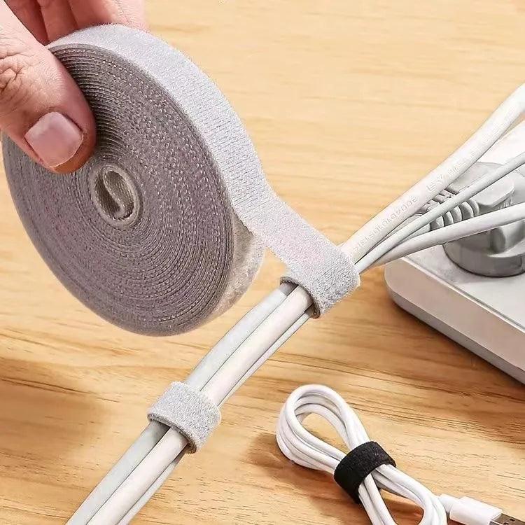 5 Meter Nylon Cable Organizer for iPhone Xiaomi Samsung - Cord Management Solution  ourlum.com   