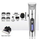 RIWA Men's Electric Hair Clipper LED Trimmer Powerful Washable