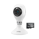 ZOSI Smart Indoor Security Camera with 2-Way Audio & Cloud Storage  ourlum.com 3MP with 64GB Card spain 