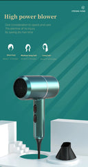 Hot Selling Professional Hair Dryer High Power Blue Light