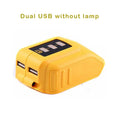 DEWALT USB Power Adapter for 14.4V 18V 20V Batteries