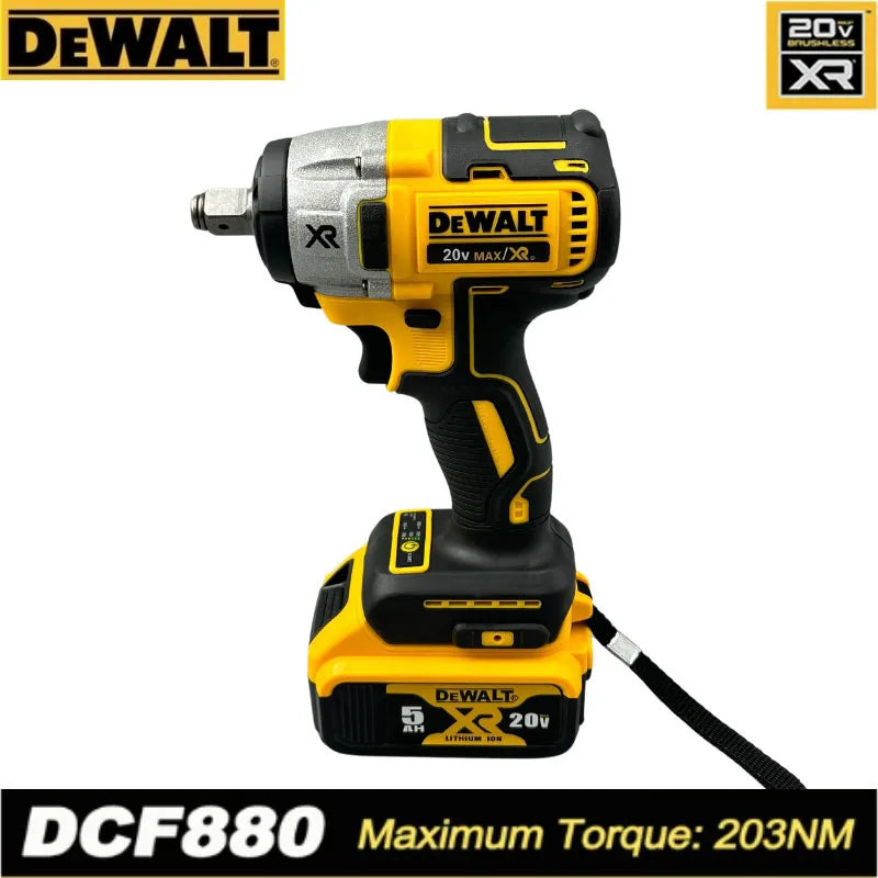 Dewalt DCF880 20V 3-Speed Brushless Impact Wrench - High Torque & Portable Power Tool