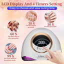 Professional UV LED Nail Lamp for Fast Curing Gel Polish