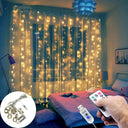 3M LED Fairy Curtain Lights: Festive Home Decor & Navidad Delight  ourlum.com   