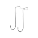 304 Stainless Steel Double S-Hook Towel Storage Hanger  ourlum.com Silver  PLUS  