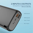 KUULAA 20000mAh Power Bank for iPhone 15 and More