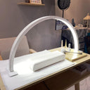 LED Half Moon Beauty Light Desktop Arch Ring Lamp Beauty Salon Curvd Eyelash Tattoo Lamp Nails Care Light Half Moon Lamp.  ourlum.com   