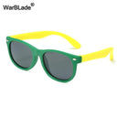 YouthFlex Polarized Sunglasses for Kids-Flexible Silicone Frame-UV400 Protection-Fashionable Shades-Eyewear for Boys and Girls  ourlum.com green yellow  