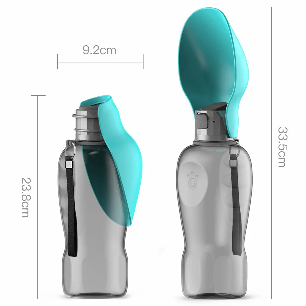 Portable Dog Water Bottle for Outdoor Adventures: Stylish Hydration Solution for All Breeds  ourlum.com   