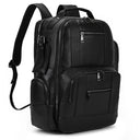 Hot Multifunction Fashion Men Backpack Large Leather Daypack