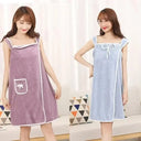 Womens Bath Towels Girls Wearable 140*85Cm Fast Drying