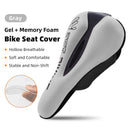 Comfortable 6-Color Gel Memory Foam Bicycle Seat Cover