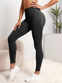 High Waist Seamless Push-Up Leggings for Women - Fitness and Yoga Wear