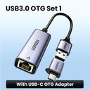 USB Ethernet Adapter: Fast Network Connection for Laptop & Switch  ourlum.com USB-A OTG Set 1 Russian Federation 