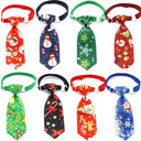 Festive Pet Bow Tie for Cats and Dogs: Enhance Your Pet's Style for the Holidays!  ourlum.com   