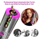 Cordless Curling Iron USB Rechargeable Portable Hair Curler