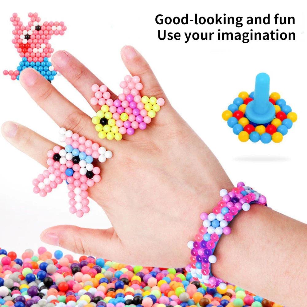 DIY Water Spray Magic Beads Craft Kit for Creative Kids  ourlum.com   