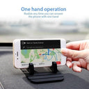 Silicone Car Phone GPS Holder Mat: Secure Dashboard Stand  ourlum.com   