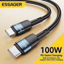 Essager 100W USB-C PD Fast Charging Cable - 3M Long - For Macbook Samsung   ourlum.com   