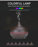 500ml Ultrasonic Aromatherapy Diffuser with Wood Grain Design