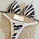 Heart Print Bikini Thong Summer Beachwear Essential Stylish Collection