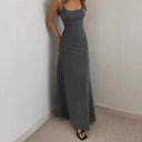 Slim Backless Bodycon Beach Dress Elegant Women's Party Wear