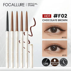 FOCALLURE Gel Eyeliner: Professional Waterproof High Pigment Makeup