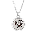 Stainless Steel Tree of Life Aromatherapy Necklace Gift for Women