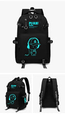 Waterproof Glow-in-the-Dark Children's Backpack for Boys