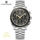 PAGANI DESIGN Luxury Chronograph Watch Stylish Moonphase Timepiece