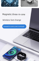 Three-in-One Headset iPhone Base Fast Charging Apple Accessory