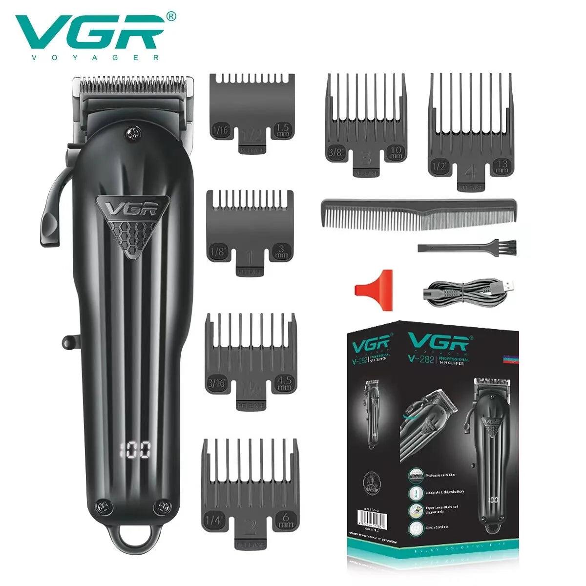 VGR Hair Clipper Pro Trimmer: Precision Cordless Haircut Machine  ourlum.com   